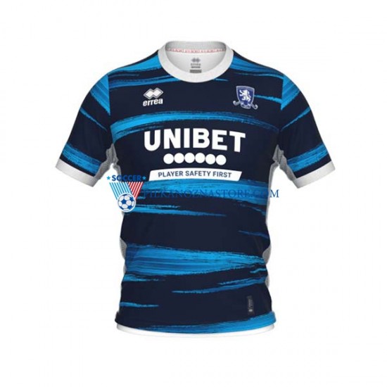 Middlesbrough Koszulka Męska Wyjazdowy 2022-2023 Krótkie Rękawy