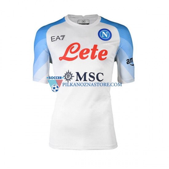 Napoli Koszulka Męska Wyjazdowy 2022-2023 Krótkie Rękawy