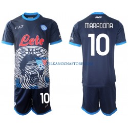 Napoli dla Dzieci Diego Maradona 10 Special 2 Koszulka Domowy 2021-2022 Krótkie Rękawy