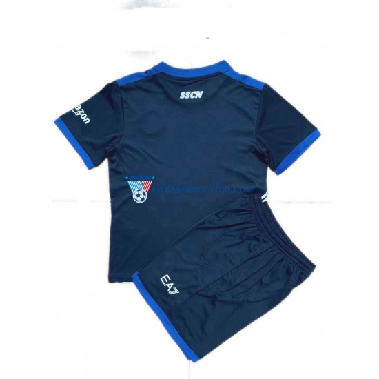 Napoli dla Dzieci Special 2 Koszulka Domowy 2021-2022 Krótkie Rękawy