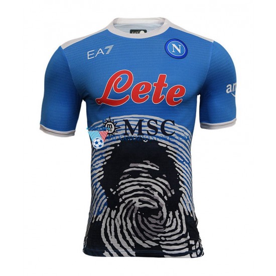Napoli Special 4 Koszulka Męska Domowy 2021-2022 Krótkie Rękawy