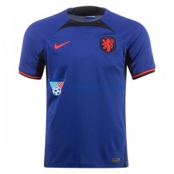 Holandia Koszulka Męska Wyjazdowy MŚ 2022 Krótkie Rękawy