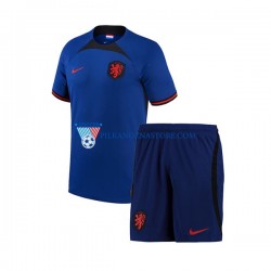 Holandia dla Dzieci Koszulka Wyjazdowy MŚ 2022 Krótkie Rękawy