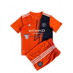 New York City dla Dzieci Koszulka Wyjazdowy 2022-2023 Krótkie Rękawy