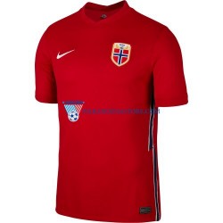 Norwegia 2020-2021 Koszulka Męska Domowy Krótkie Rękawy