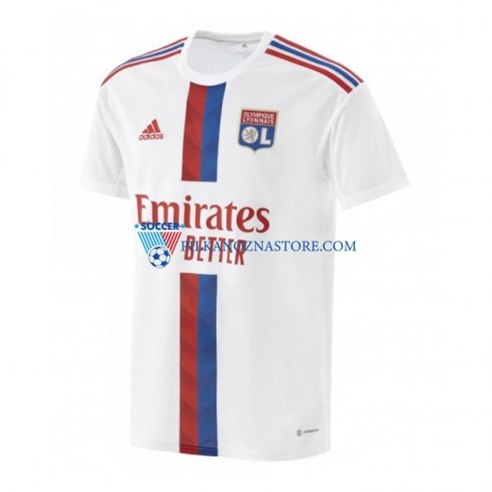 Olympique Lyon Koszulka Męska Domowy 2022-2023 Krótkie Rękawy