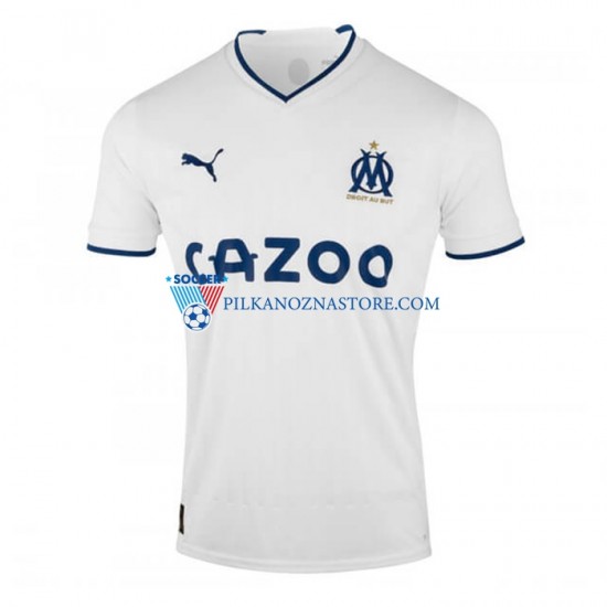 Olympique Marsylia Koszulka Męska Domowy 2022-2023 Krótkie Rękawy