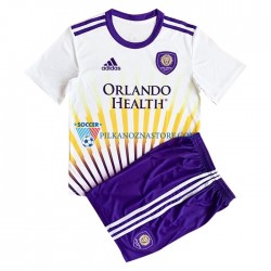 dla Dzieci Orlando City Koszulka Wyjazdowy 2022-2023 Krótkie Rękawy