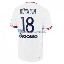 Paris Saint-Germain Georginio Wijnaldum 18 Koszulka Męska Czwarty 2021-2022 Krótkie Rękawy