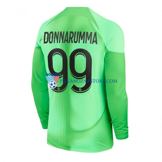 Strój Bramkarski Paris Saint-Germain Gianluigi Donnarumma 99 Koszulka Męska Domowy 2022-2023 Długie Rękawy