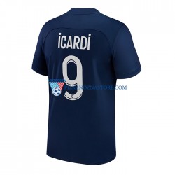 Paris Saint-Germain Icardi 9 Koszulka Męska Domowy 2022-2023 Krótkie Rękawy