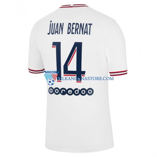 Paris Saint-Germain Juan Bernat 14 Koszulka Męska Czwarty 2021-2022 Krótkie Rękawy