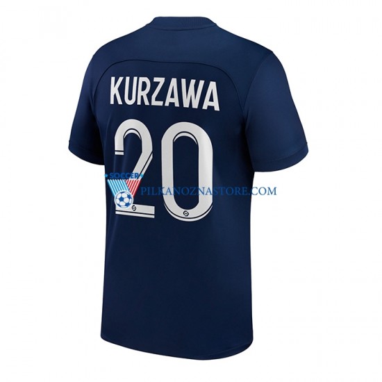 Paris Saint-Germain Kurzawa 20 Koszulka Męska Domowy 2022-2023 Krótkie Rękawy