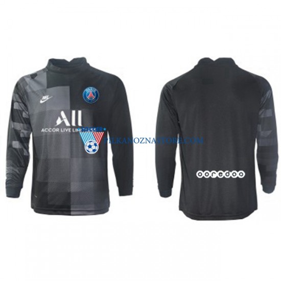 Strój Bramkarski Paris Saint-Germain PSG Koszulka Męska Wyjazdowy 2021-2022 Długie Rękawy