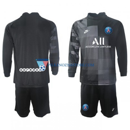 Strój Bramkarski Paris Saint-Germain dla Dzieci PSG Koszulka Wyjazdowy 2021-2022 Długie Rękawy