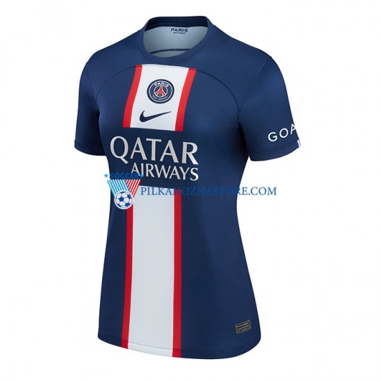 Paris Saint-Germain Koszulka Damska Domowy 2022-2023 Krótkie Rękawy