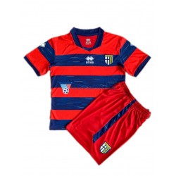 Strój Bramkarski Parma dla Dzieci Koszulka Domowy 2021-2022 Krótkie Rękawy