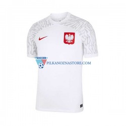 Polska Koszulka Męska Domowy MŚ 2022 Krótkie Rękawy