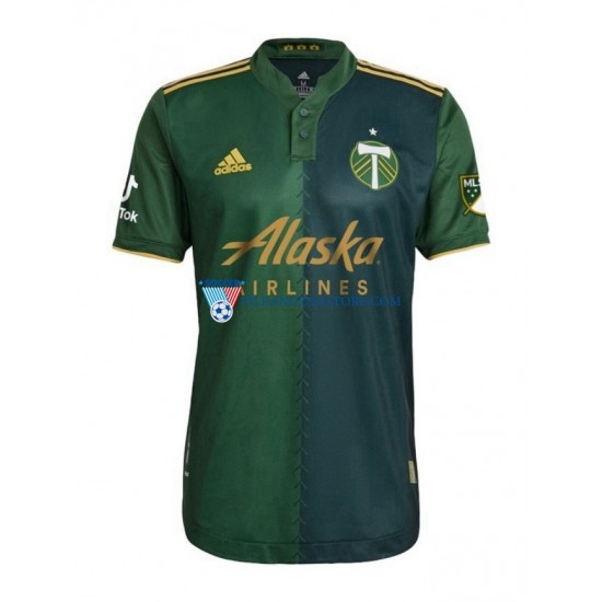 Portland Timbers Koszulka Męska Domowy 2022 Krótkie Rękawy