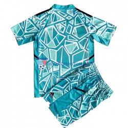 Strój Bramkarski RB Leipzig dla Dzieci Koszulka Domowy 2022-2023 Krótkie Rękawy