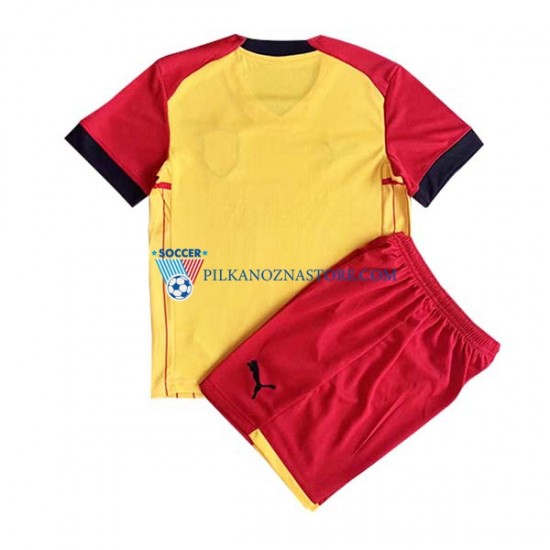 RC Lens dla Dzieci Koszulka Domowy 2022-2023 Krótkie Rękawy