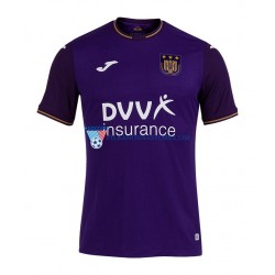 RSC Anderlecht Koszulka Męska Domowy 2021-2022 Krótkie Rękawy