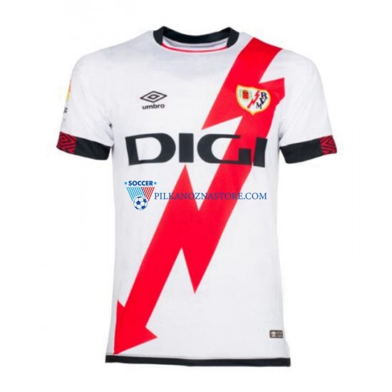 Rayo Vallecano Koszulka Męska Domowy 2021-2022 Krótkie Rękawy