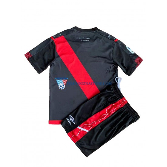 Rayo Vallecano dla Dzieci Koszulka Wyjazdowy 2021-2022 Krótkie Rękawy