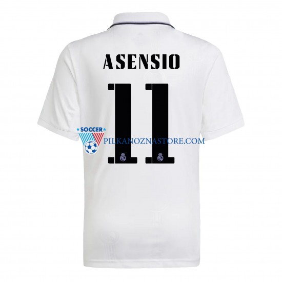 Real Madryt Asensio 11 Koszulka Męska Domowy 2022-2023 Krótkie Rękawy