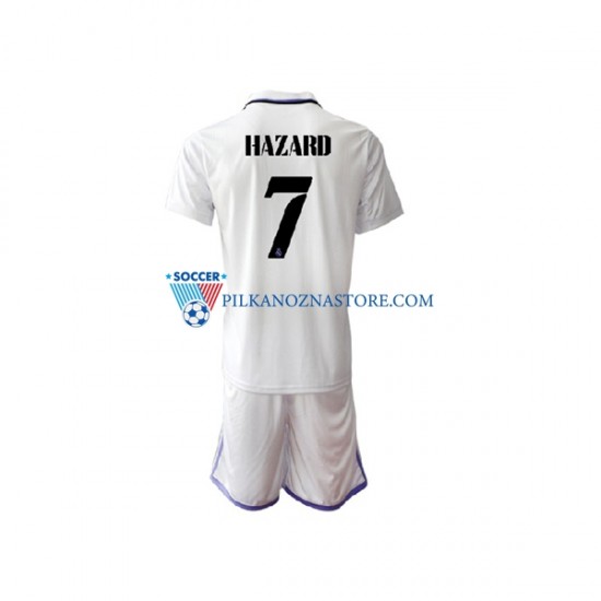 Real Madryt dla Dzieci Eden Hazard 7 Koszulka Domowy 2022-2023 Krótkie Rękawy