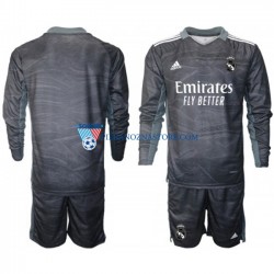 Strój Bramkarski Real Madryt dla Dzieci Koszulka Domowy 2021-2022 Długie Rękawy