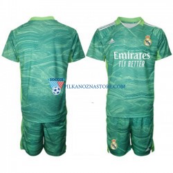 Strój Bramkarski Real Madryt dla Dzieci Koszulka Trzeci 2021-2022 Krótkie Rękawy