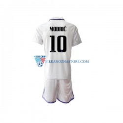 Real Madryt dla Dzieci Modrić Luka 10 Koszulka Domowy 2022-2023 Krótkie Rękawy