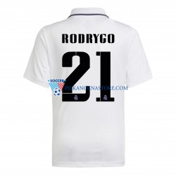 Real Madryt Rodrygo 21 Koszulka Męska Domowy 2022-2023 Krótkie Rękawy