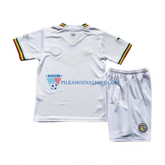 Senegal dla Dzieci Koszulka Domowy MŚ 2022 Krótkie Rękawy