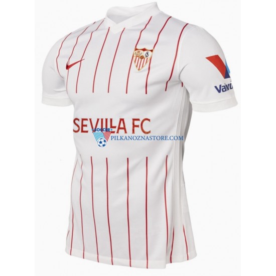 Sevilla FC Koszulka Męska Domowy 2021-2022 Krótkie Rękawy