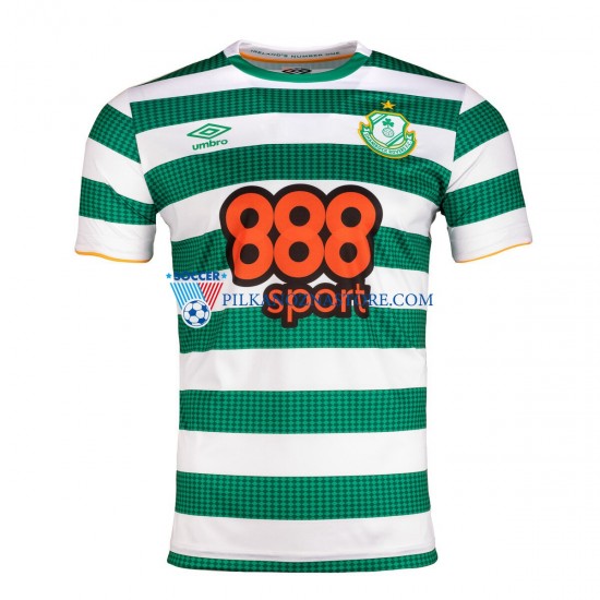 Shamrock Rovers Koszulka Męska Domowy 2021-2022 Krótkie Rękawy