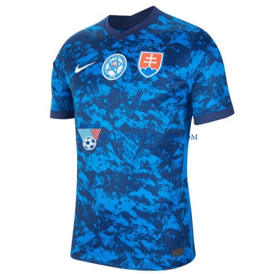 Słowacja 2020-2021 Koszulka Męska Domowy Krótkie Rękawy