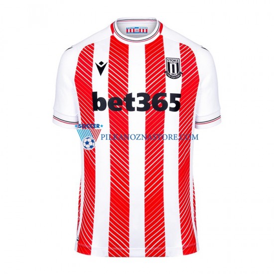 Stoke City Koszulka Męska Domowy 2022-2023 Krótkie Rękawy