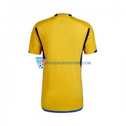 Szwecja Koszulka Męska Domowy 2022 Krótkie Rękawy