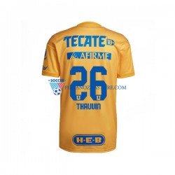 Tigres UANL Florian Thauvin 26 Koszulka Męska Domowy 2022-2023 Krótkie Rękawy