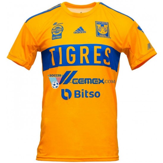 Tigres UANL Koszulka Męska Domowy 2022-2023 Krótkie Rękawy