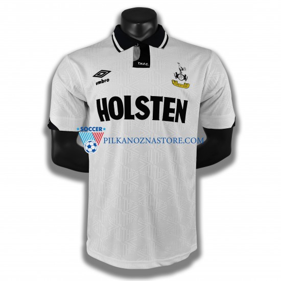 Tottenham Hotspur 1990 Retro Koszulka Męska Domowy Krótkie Rękawy