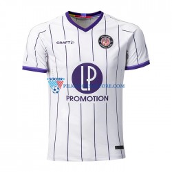 Toulouse FC Koszulka Męska Domowy 2022-2023 Krótkie Rękawy