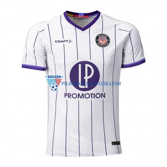 Toulouse FC Koszulka Męska Domowy 2022-2023 Krótkie Rękawy
