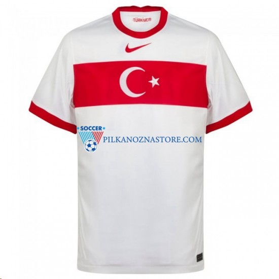 Turcja Euro 2020 Koszulka Męska Domowy Krótkie Rękawy