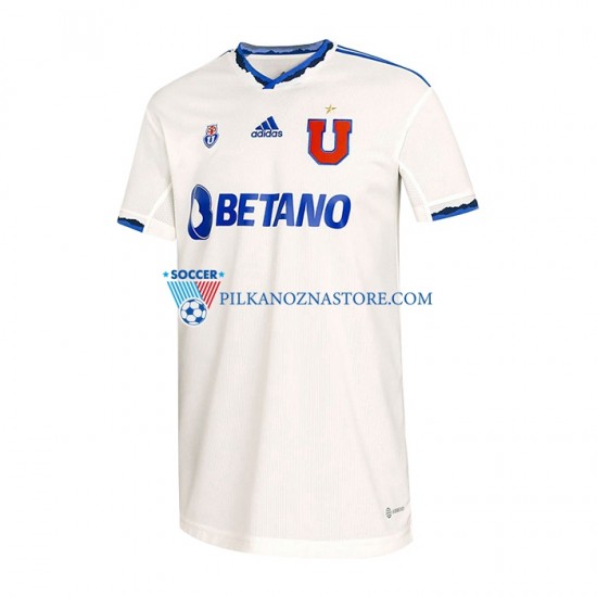 Universidad de Chile Koszulka Męska Wyjazdowy 2022 Krótkie Rękawy