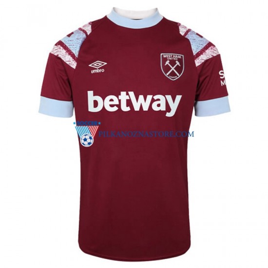 West Ham United Koszulka Męska Domowy 2022-2023 Krótkie Rękawy