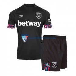 West Ham United dla Dzieci Koszulka Wyjazdowy 2022-2023 Krótkie Rękawy