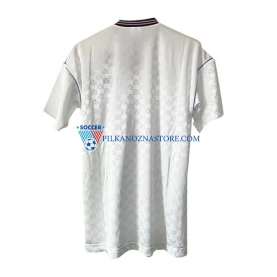 West Ham United Retro Koszulka Męska Wyjazdowy 1989-1990 Krótkie Rękawy